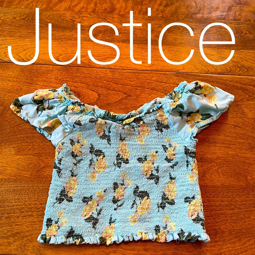 6/7 Justice blouse